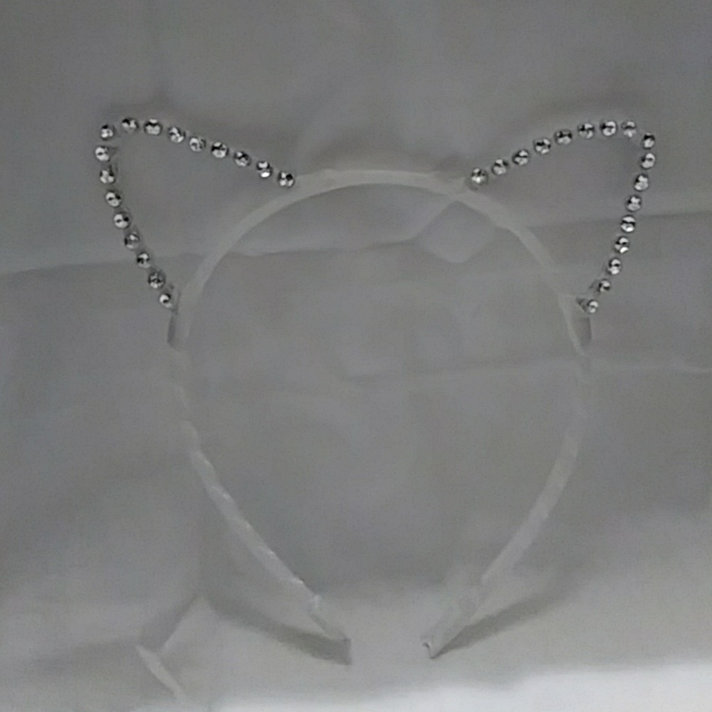 Bejeweled cat ears